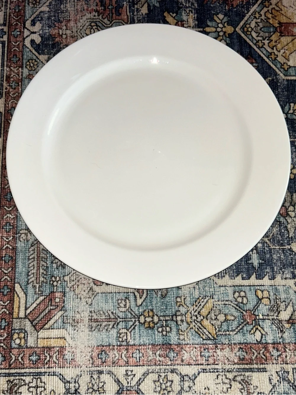 Christopher Stuart Optima Cafe White Freezer Oven Micro Safe 12” Chop Plate
